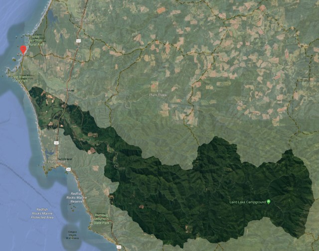 Elk River Basin overlay with sat view smaller size